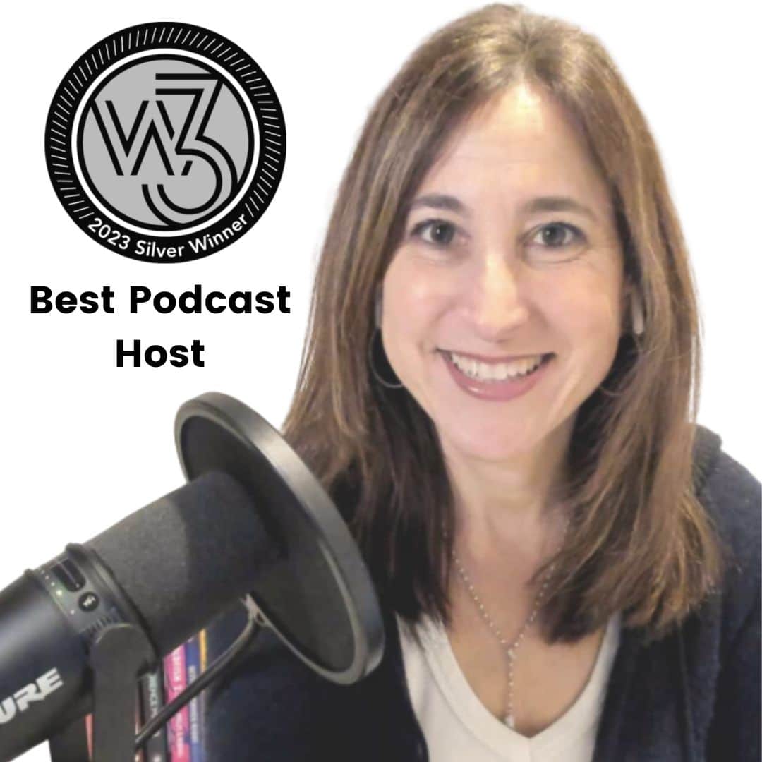 Stacy Sherman -Best Podcast Host Award Winner by W3 Aiva awards